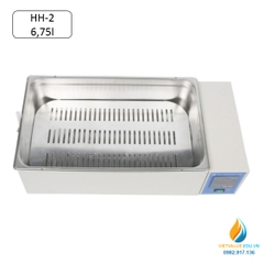 Bể điều nhiệt model HH-2 dung tích bể 6,75 lít, công suất 500W