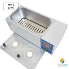 Bể điều nhiệt model HH-2 dung tích bể 6,75 lít, công suất 500W
