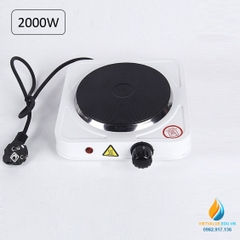 Bếp điện gia nhiệt 2000W bếp phá mẫu đơn bếp, bề mặt bếp 18.5cm, điện áp 220V