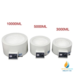 Bếp đun bình cầu 10000ml, công suất 1500W, nhiệt độ ủ 380 độ C, hãng Lichen, chỉnh cơ