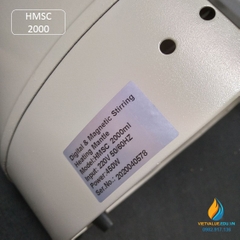 Máy khuấy từ và ủ nhiệt Joan Lab HMSC-2000 điều chỉnh màn hình kỹ thuật số, 2000ml