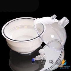 Bình hút ẩm chân không nhựa PP 250mm