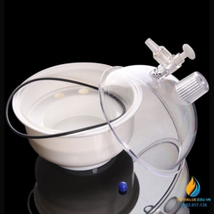 Bình hút ẩm chân không nhựa PP 250mm