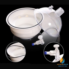 Bình hút ẩm chân không nhựa PP 250mm
