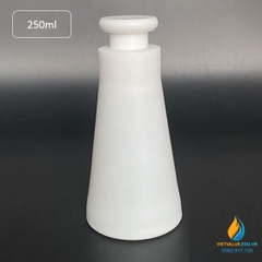 Bình tam giác nhựa PTFE, dung tích 250ml, kháng hóa chất và chịu nhiệt