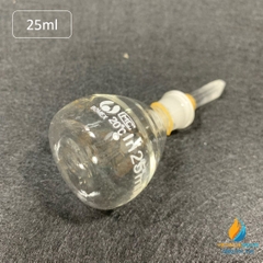 Bình tỷ trọng thủy tinh, dung tích 25ml, hãng Bomex, bình mật độ pycnometer