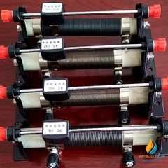 Bộ 3 điện trở trị số 5, 10 và 15 Ôm, với dòng điện định mức 0.6A, 1A và 1.5A
