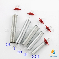 Bộ 5 lò xo thí nghiệm cơ học, độ cứng 5N, 3N, 2N, 1N, 0.5N