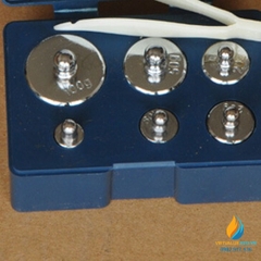 Bộ 5 quả nặng, trọng lượng 5g, 10 g, 20 g, 50 g, 100 g, bộ quả nặng 100 gam cân Robecvan