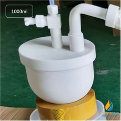 Bộ dụng cụ chưng cất axit hydrofluoric, 1000ml chất liệu nhựa PTFE, chịu nhiệt độ cao