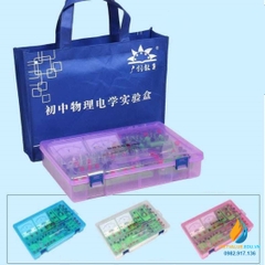 Bộ dụng cụ lắp ráp mạch điện thực hành vật lý, 20 chi tiết