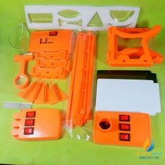 Bộ dụng cụ trình diễn quang học định luật tán sắc và khúc xạ 35 món