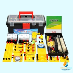 Bộ dụng cụ lắp ráp mạch điện, thực hành vật lý, 43 sản phẩm đi kèm