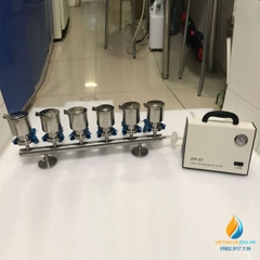 Bộ lọc vi sinh nhiều 6 vị trí, chất liệu Inox 304 không gỉ