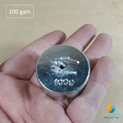 Bộ 5 quả nặng 100 gam có móc treo, bộ quả nặng gia trọng và hệ cơ học