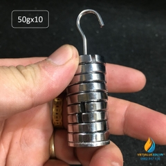 Bộ quả nặng có rãnh 50gx10