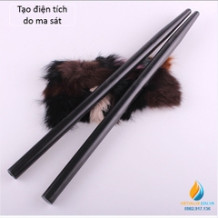 Bô thí nghiệm ma sát tĩnh điện, thí nghiệm tạo điện tích do ma sát