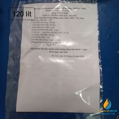Bộ ứng cứu axit tràn vải khẩn cấp, dung tích 120 lít, vật liệu thấm hút Australia