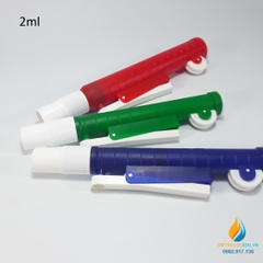 Bơm trợ cho pipet - Pipet pump, màu xanh dương, loại 2ml