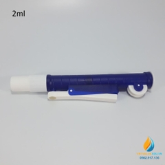 Bơm trợ cho pipet - Pipet pump, màu xanh dương, loại 2ml