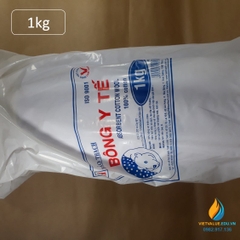 Bông Bảo Thạch, bông đóng gói 1kg mỗ gói, bông y tế đảm bảo chất lượng