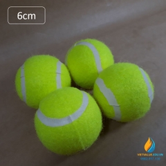 Quả bóng tennis đường kính 6cm, bóng tennis môn học thể thao cho học sinh tiểu học