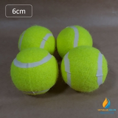 Quả bóng tennis đường kính 6cm, bóng tennis môn học thể thao cho học sinh tiểu học