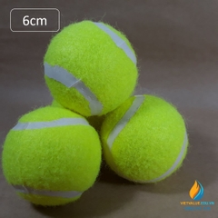 Quả bóng tennis đường kính 6cm, bóng tennis môn học thể thao cho học sinh tiểu học