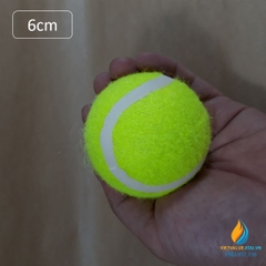 Quả bóng tennis đường kính 6cm, bóng tennis môn học thể thao cho học sinh tiểu học