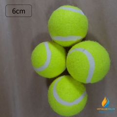 Quả bóng tennis đường kính 6cm, bóng tennis môn học thể thao cho học sinh tiểu học