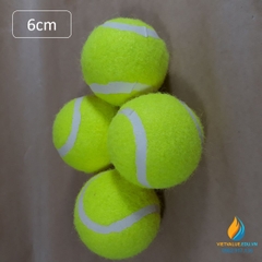 Quả bóng tennis đường kính 6cm, bóng tennis môn học thể thao cho học sinh tiểu học