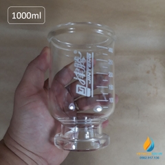 Bộ lọc hút chân không dung tích 1000ml, thủy tinh borosilicate chịu áp cao