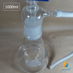 Bộ lọc hút chân không dung tích 1000ml, thủy tinh borosilicate chịu áp cao