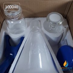 Bộ lọc hút chân không dung tích 1000ml, thủy tinh borosilicate chịu áp cao