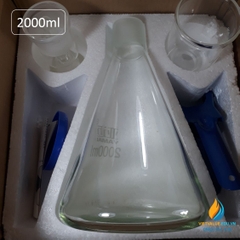 Bộ lọc hút chân không dung tích 2000ml, thủy tinh borosilicate chịu áp cao