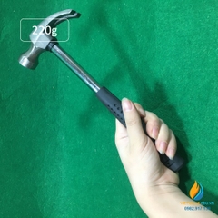 Búa đóng đinh sắt tay cầm đen