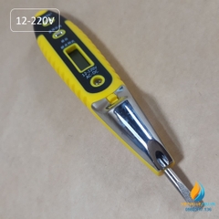 Bút điện đa năng model MT-VT21-000, phạm vi đo 12V đến 220V hiển thị LCD giá trị chính xác