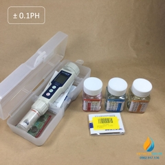 Bút đo độ PH của dung dịch hiển thị chính xác LCD thang đo 0.1-14PH độ chia 0.1