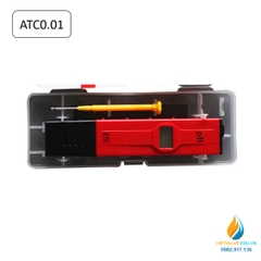 Bút đo PH ATC00.1 của dung dịch, thang đo từ 0 đến 14, độ chính xác 0.01