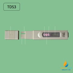 Bút TDS3 kiểm tra độ cứng của nước, hiển thị LCD, 3 phím điều chỉnh