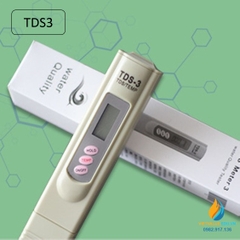 Bút TDS3 kiểm tra độ cứng của nước, hiển thị LCD, 3 phím điều chỉnh