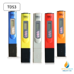 Bút TDS3 kiểm tra độ cứng của nước, hiển thị LCD, 3 phím điều chỉnh