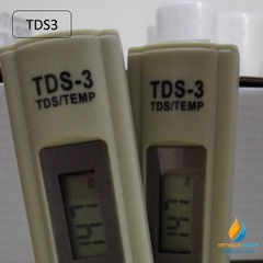 Bút TDS3 kiểm tra độ cứng của nước, hiển thị LCD, 3 phím điều chỉnh