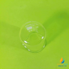 Cốc đong thủy tinh trong suốt, chịu nhiệt, có chia vạch, có mỏ, 100ml