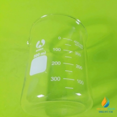 Cốc đong thủy tinh trong suốt, chịu nhiệt, có chia vạch, có mỏ, 500ml