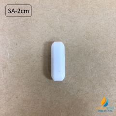 Cá từ khuấy hóa chất phòng thí nghiệm, loại không cạnh SA20, dài 20mm