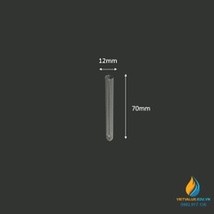 Ống nghiệm thủy tinh, không chia vạch, không nắp, 16x160mm