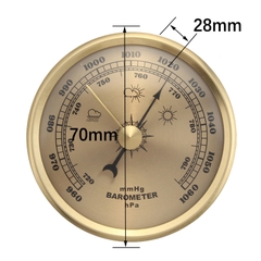 Ẩm kế ddo áp suất không khí 130mm