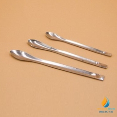 Bộ 3 chiếc thìa inox lấy hóa chất, không gỉ, 1 muỗng, dài 11cm - 14cm