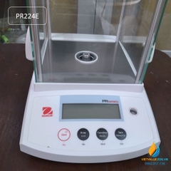 Cân kỹ thuật Model PR223E giới hạn 220 gam, độ chia 0.001 gam, cân 3 số lẻ
